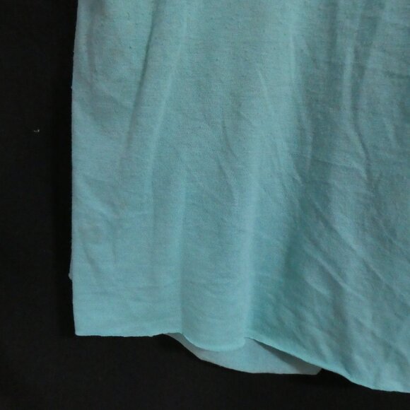 SIRENS | medium | Teal Off-Shoulder Ruffle Sleeve Dress | Dry Clean Only - Picture 7 of 13